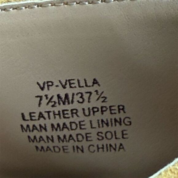 Vince Camuto Women's Color Block Suede Mules Multicolor Shoes Heels Size 7.5M - Picture 10 of 12